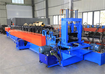 automático cu purlin roll forming machine